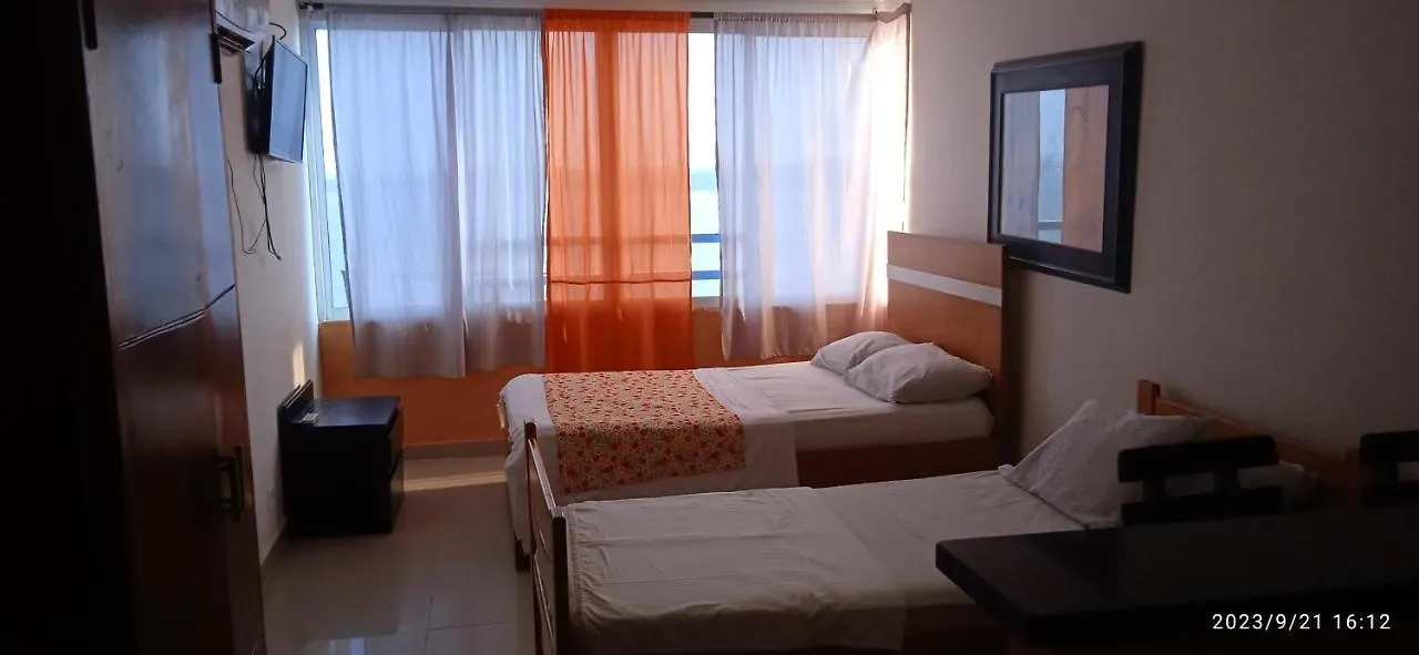 Apartaestudio 19C En Cartagena Con Aire Piscina Y Wifi Colômbia
